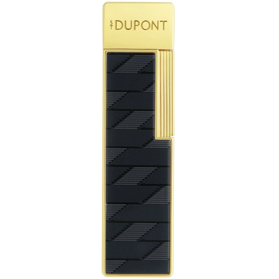S.T. Dupont Twiggy Lighter - Monogram Black