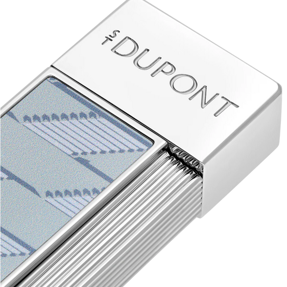 S.T. Dupont Twiggy Lighter - Monogram Gray