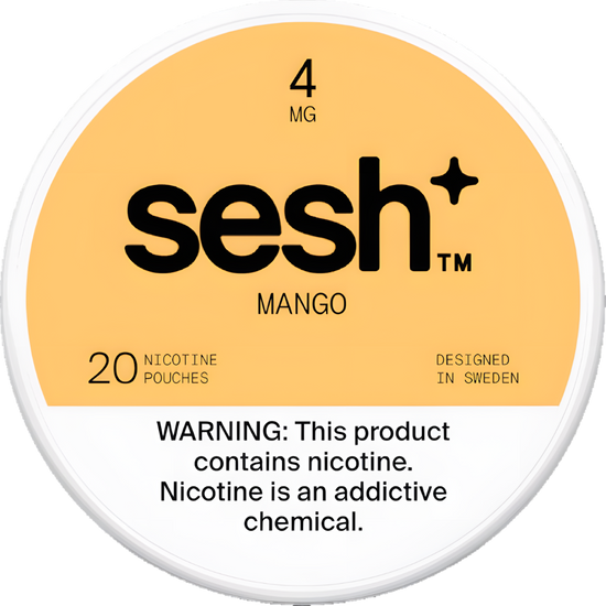 Sesh+ Mango Nicotine Pouches (5 Pack)