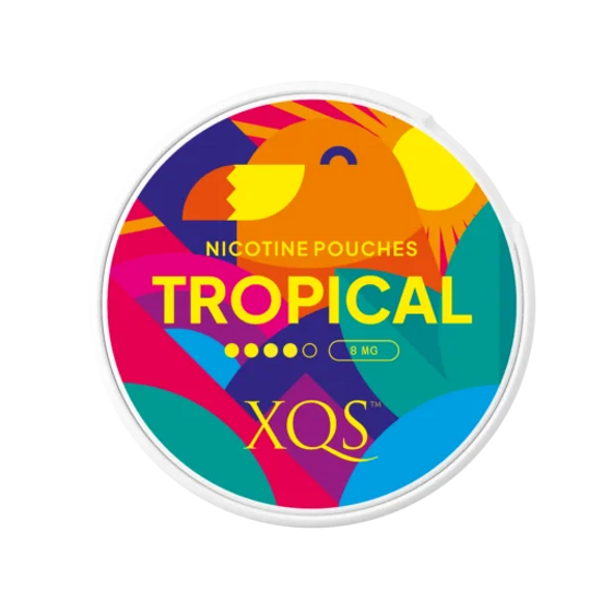 XQS Tropical 8mg Nicotine Pouches (5 Pack)