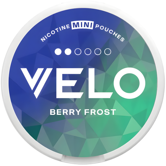 VELO Berry Frost Mini 6mg Nicotine Pouches (5 Pack)