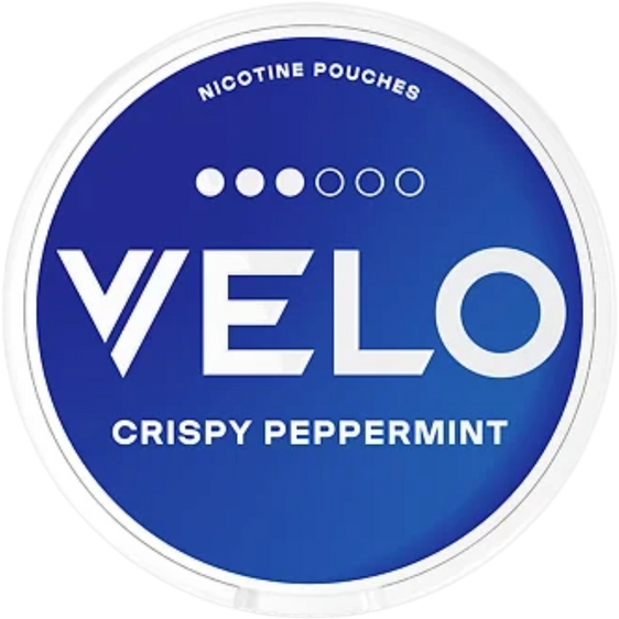 VELO Crispy Peppermint Nicotine Pouches – 10mg (5 Pack)
