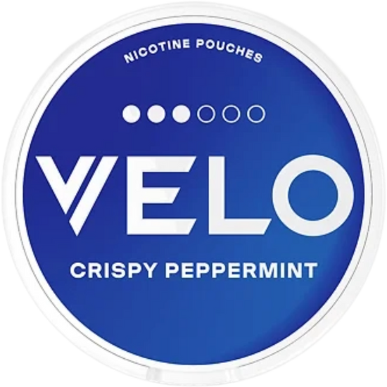 VELO Crispy Peppermint Nicotine Pouches – 10mg (5 Pack)