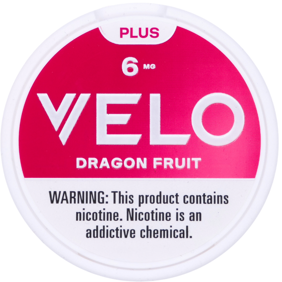 VELO Plus Dragon Fruit Nicotine Pouches – 6mg (5 Pack)