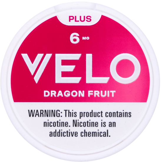 VELO Plus Dragon Fruit Nicotine Pouches – 6mg (5 Pack)