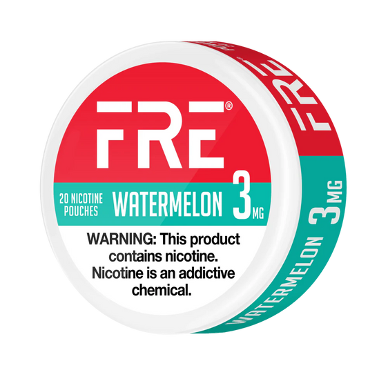 Fre Watermelon Nicotine Pouches (5 Pack) - 3mg