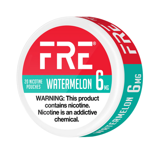 Fre Watermelon Nicotine Pouches (5 Pack) - 6mg