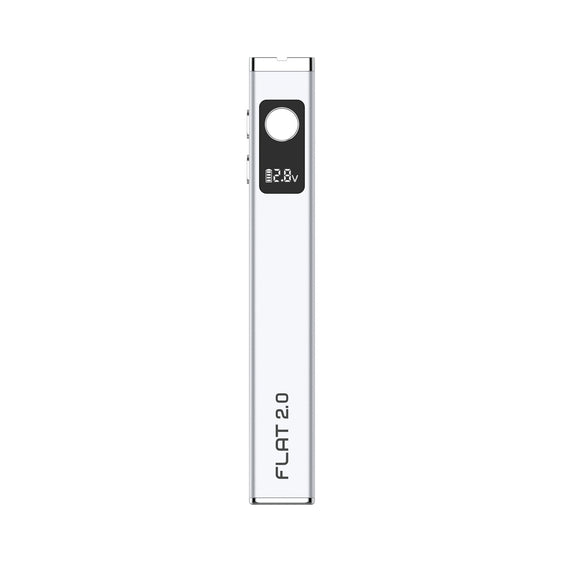 Yocan Flat 2.0 Series 510 Battery - Classic Silver