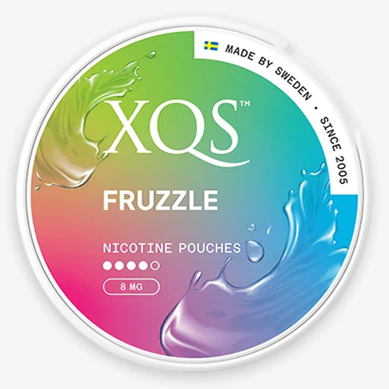 XQS Fruzzle 8mg Nicotine Pouches (5 Pack)