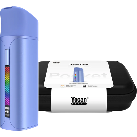 Yocan Black Pocket Full Travel Kit - Blue