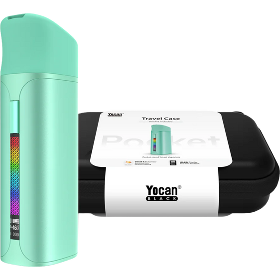 Yocan Black Pocket Full Travel Kit - Green