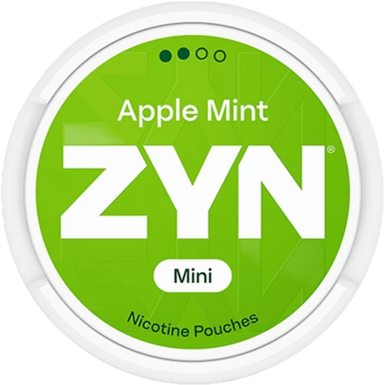 ZYN Apple Mint Mini Nicotine Pouches (5 Pack) - 3mg