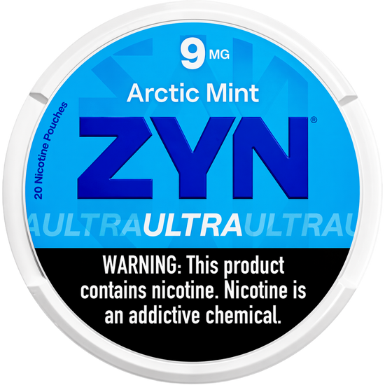 ZYN Ultra Arctic Mint Nicotine Pouches (5 Pack)