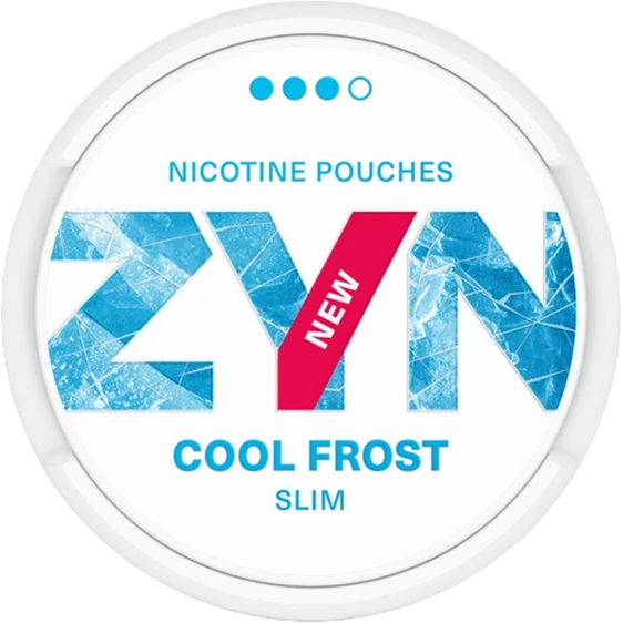 ZYN Cool Frost Nicotine Pouches β Regular (5 Pack) - 9mg