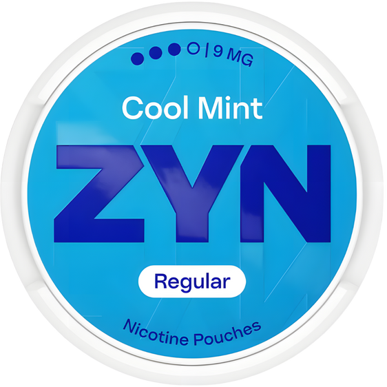 ZYN Cool Mint Nicotine Pouches β Regular (5 Pack) - 9mg