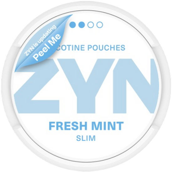 ZYN Fresh Mint Nicotine Pouches – 6.5mg (5 Pack)