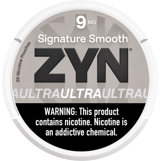 ZYN Ultra Signature Smooth Nicotine Pouches (5 Pack)