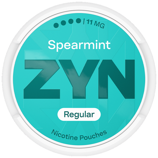 ZYN Spearmint Nicotine Pouches – Regular (5 Pack)