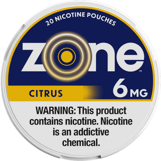 Zone Citrus Nicotine Pouches (5 Pack)