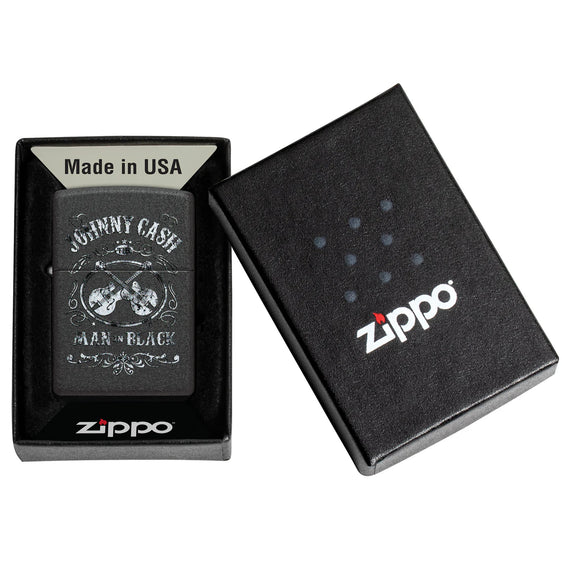 Zippo Lighter – Johnny Cash "Man in Black"