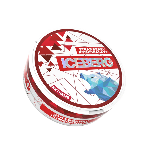 Iceberg Nicotine Pouches - Strawberry Pomegranate 35MG (5 Pack)
