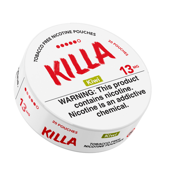 Killa Kiwi 13mg Nicotine Pouches (5 Pack)