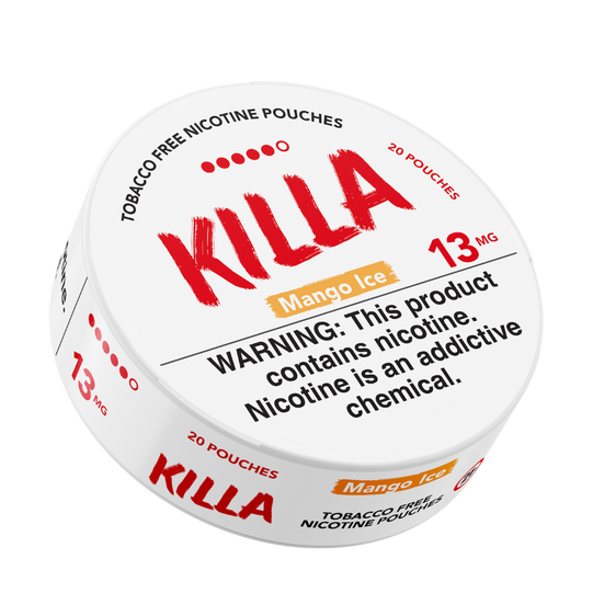 Killa Mango Ice 13mg Nicotine Pouches (5 Pack)