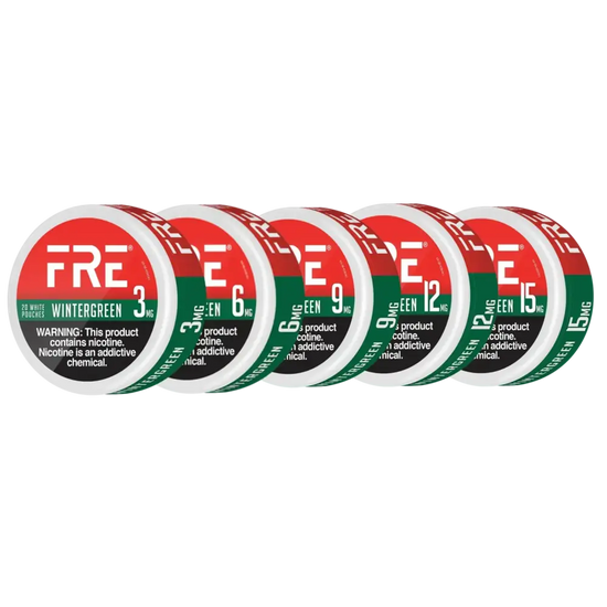 Fre Wintergreen Nicotine Pouches (5 Pack)