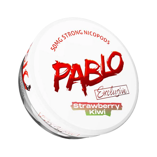 Pablo Exclusive Strawberry Kiwi 30mg Nicotine Pouches (5 Pack)
