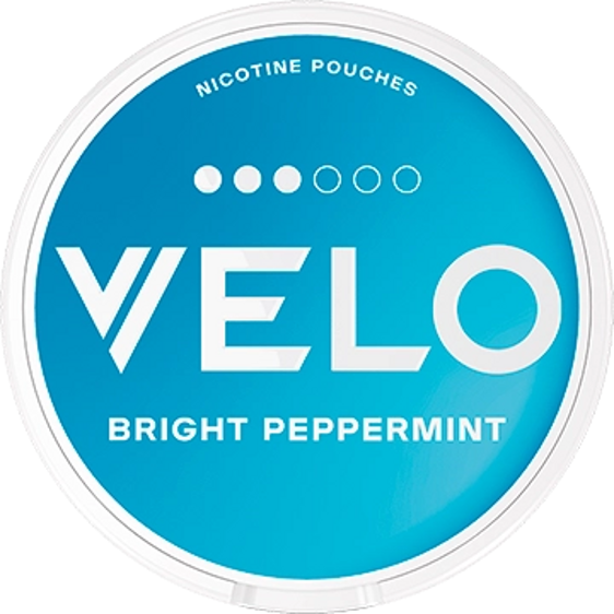 VELO Bright Peppermint Nicotine Pouches – 8mg (5 Pack)