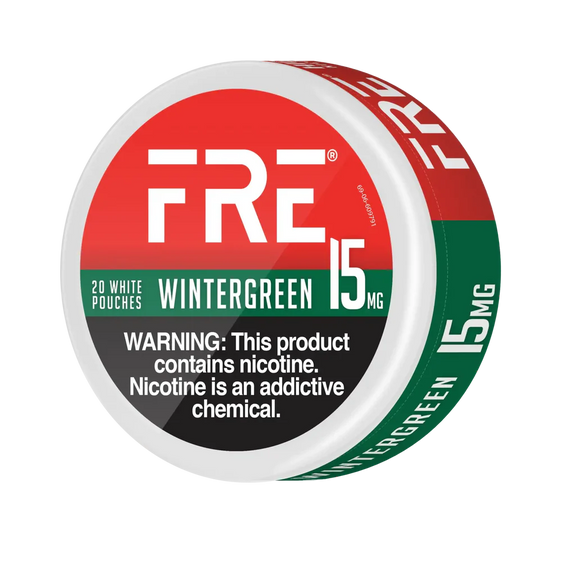 Fre Wintergreen Nicotine Pouches (5 Pack) - 15mg