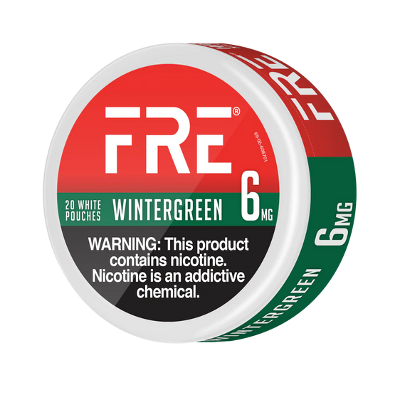 Fre Wintergreen Nicotine Pouches (5 Pack) - 6mg