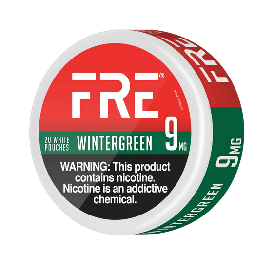 Fre Wintergreen Nicotine Pouches (5 Pack) - 9mg