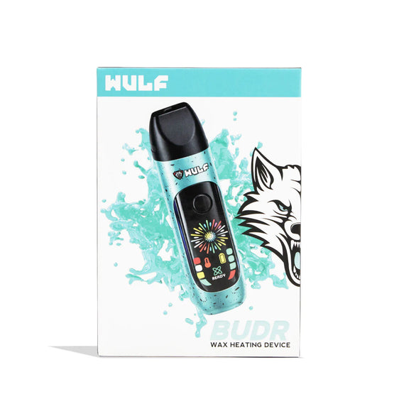 Wulf Mods BUDR - Concentrate Vaporizer - Teal Black Spatter