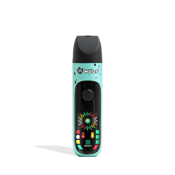 Wulf Mods BUDR - Concentrate Vaporizer - Teal Black Spatter