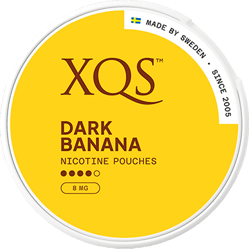 XQS Dark Banana 8mg Nicotine Pouches (5 Pack)