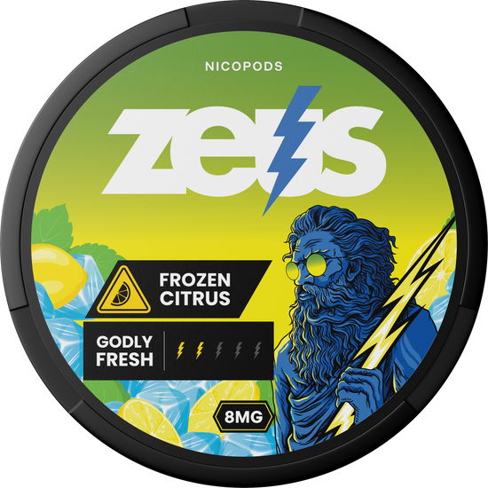 Zeus Frozen Citrus Nicotine Pouches (5 Pack)