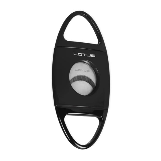 Lotus Jaws Serrated Cigar Cutter - Glossy Black