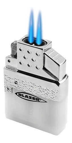 Blazer Top-Z Dual Flame Butane Insert Lighter