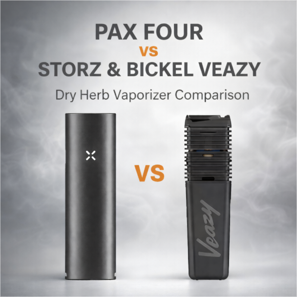 PAX FOUR vs VEAZY Vaporizer: Which Dry Herb Vaporizer Should You Choose?