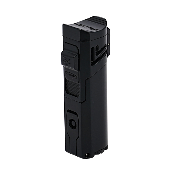 Vector Caliper Single Flame Torch Lighter with Cigar Punch