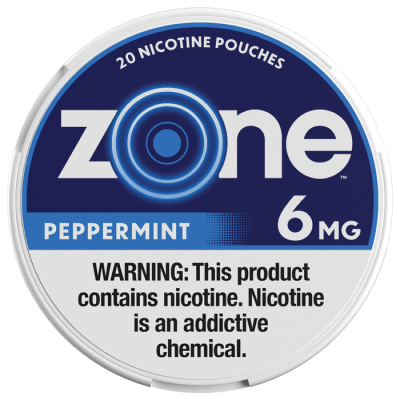 Zone Peppermint Nicotine Pouches (5 Pack)