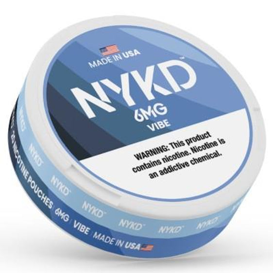 
NYKD Vibe Unflavored Nicotine Pouches (5 Pack)