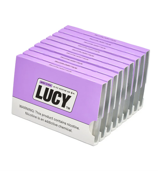 Lucy Berry Citrus Nicotine Gum (10 Pack)
