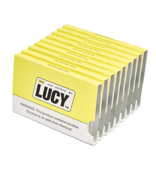 Lucy Mango Nicotine Gum (10 Pack)