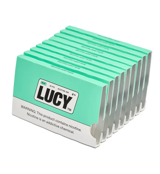 Lucy Mint Nicotine Gum (10 Pack)