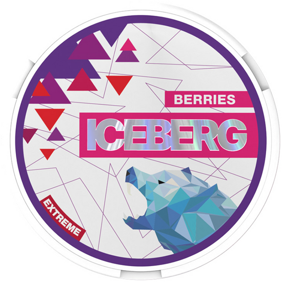 Iceberg Nicotine Pouches - Berries 35MG (5 Pack)