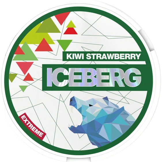 
Iceberg Nicotine Pouches - Kiwi Strawberry 35MG (5 Pack)