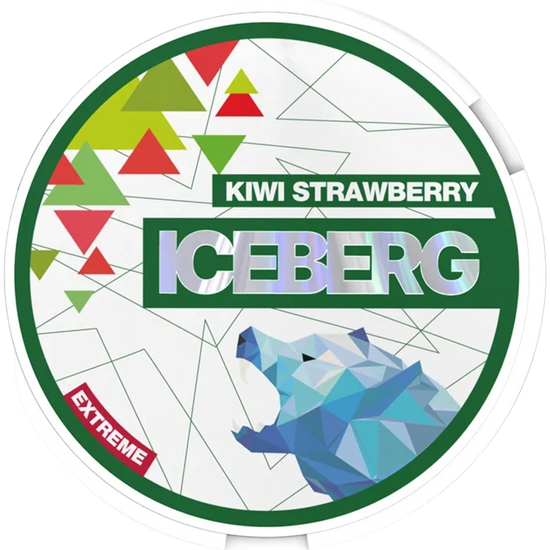 Iceberg Nicotine Pouches - Kiwi Strawberry 35MG (5 Pack)