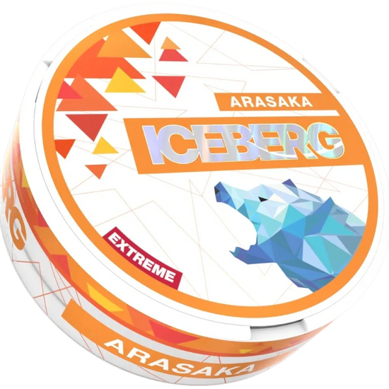 Iceberg Nicotine Pouches - Arasaka 35MG (5 Pack)